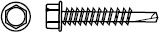 Hex Head Washer Self Drill Screws